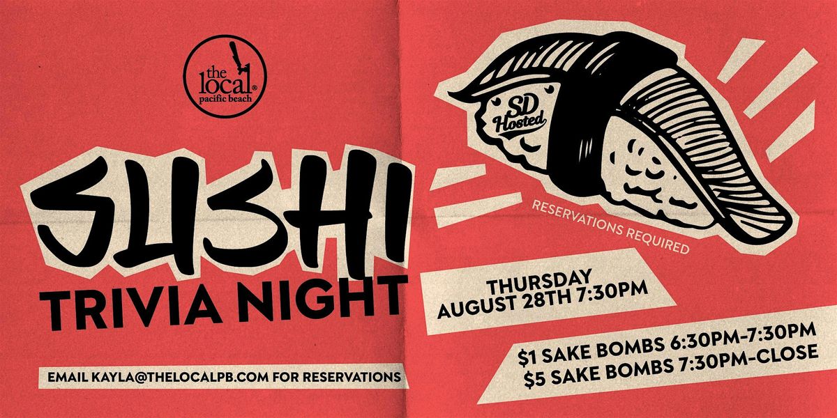 Sushi Twisted Trivia