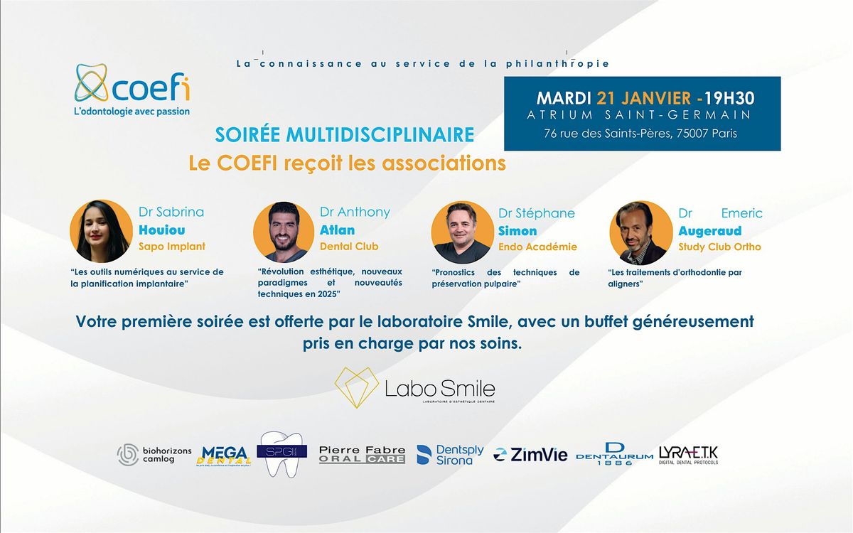 COEFI : Conf\u00e9rence Multidisciplinaire, 21 Janvier 2025