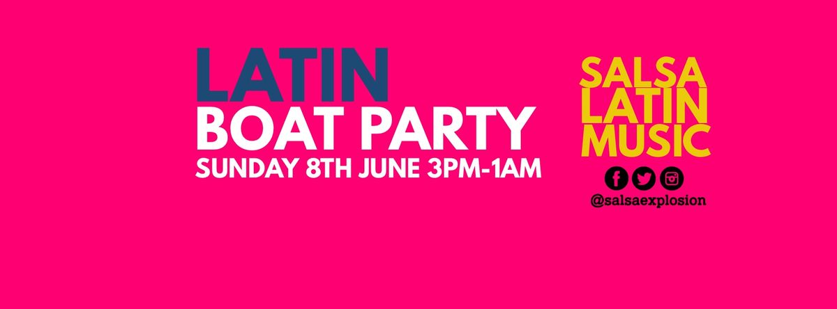 CUBAN&LATIN BOAT PARTY! HAWAIIAN THEME