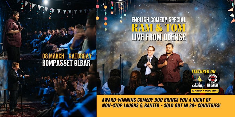 Ram and Tom - Standup Comedy Special in English - Copenhagen