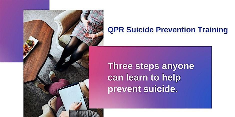 QPR Suicide Prevention Training via Zoom