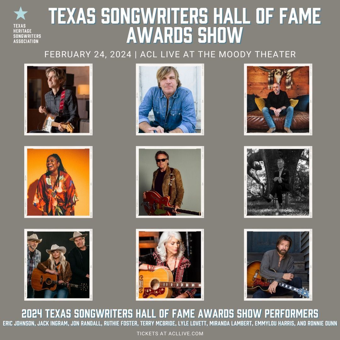 Texas Songwriters Association Hall of Fame Show at Austin City Limits Live at The Moody Theater