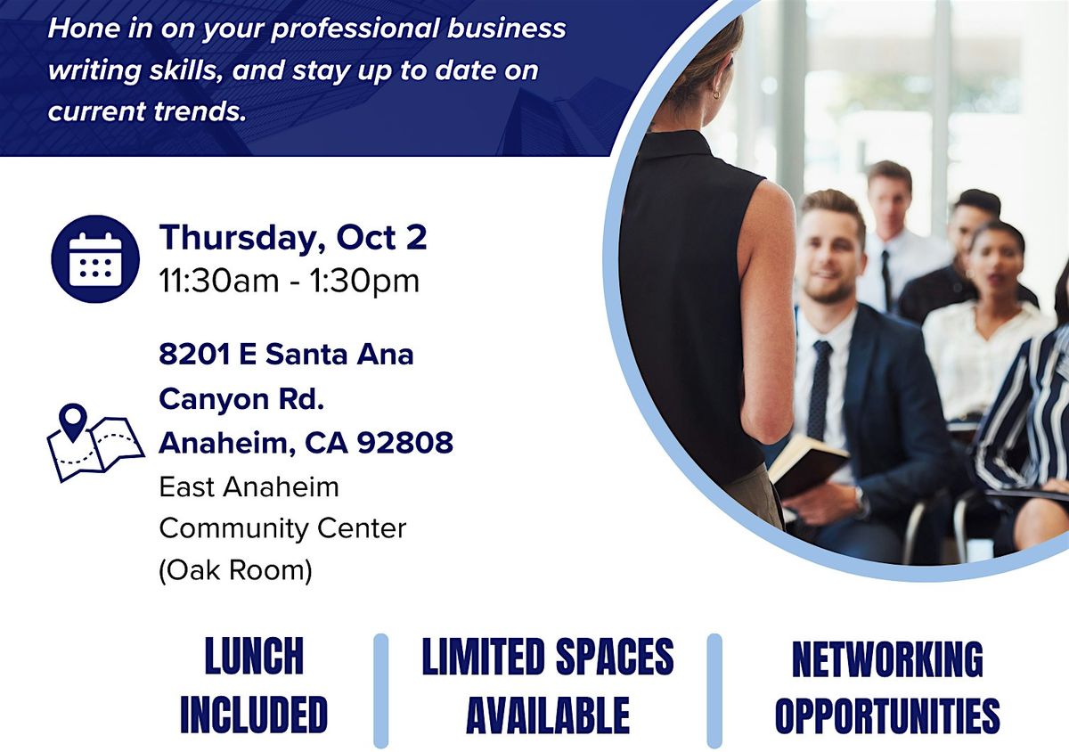 Professional Business Writing Workshop