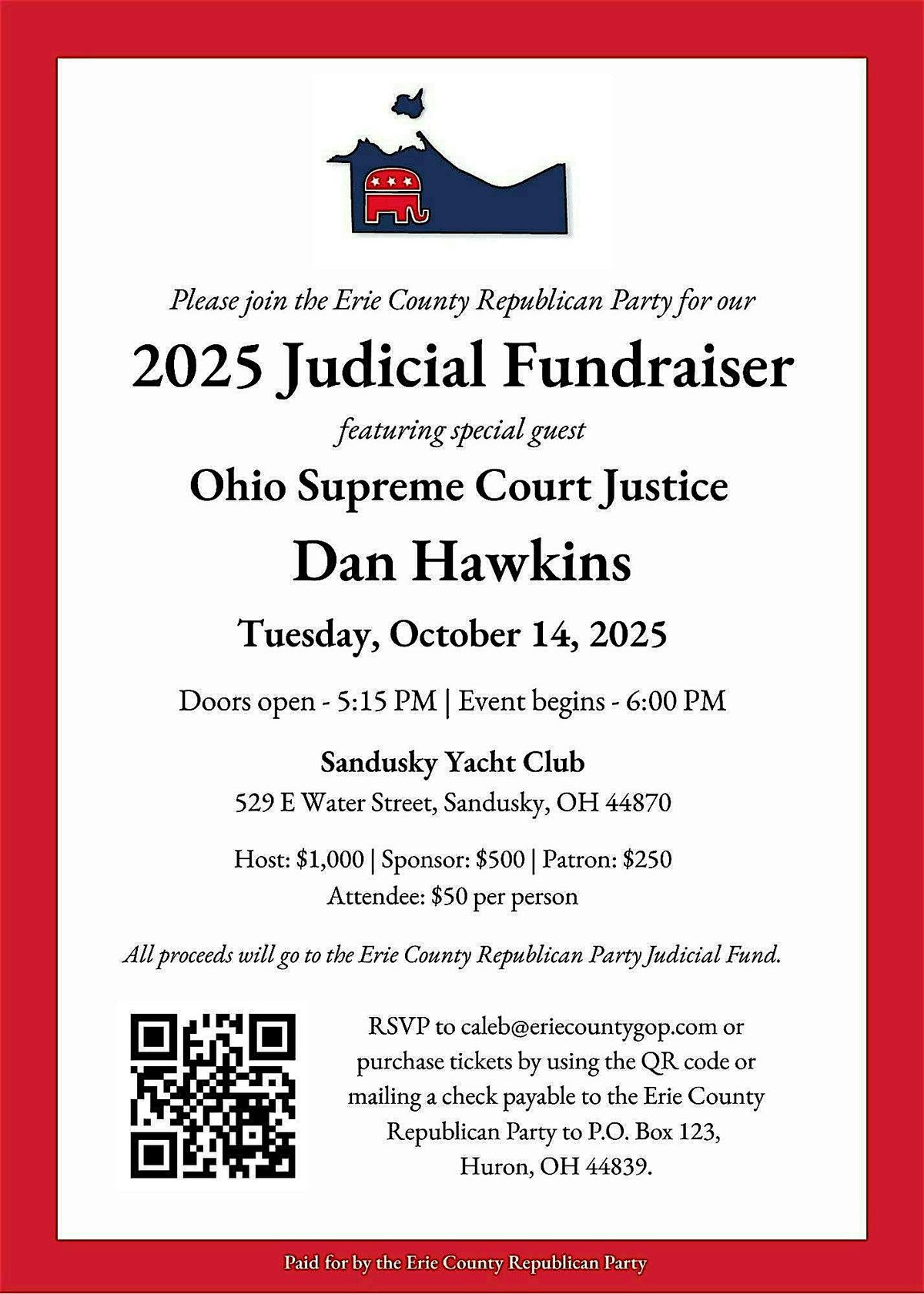 Erie County Republican Judicial Fundraiser