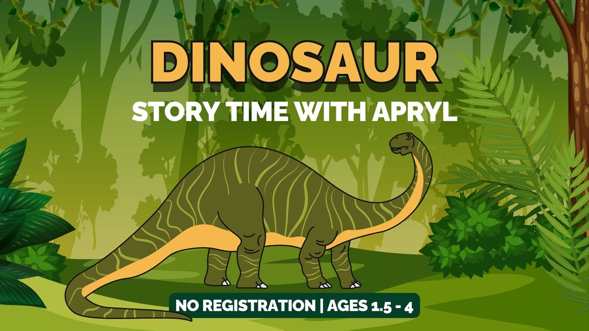 Dinosaur Story Time with Apryl