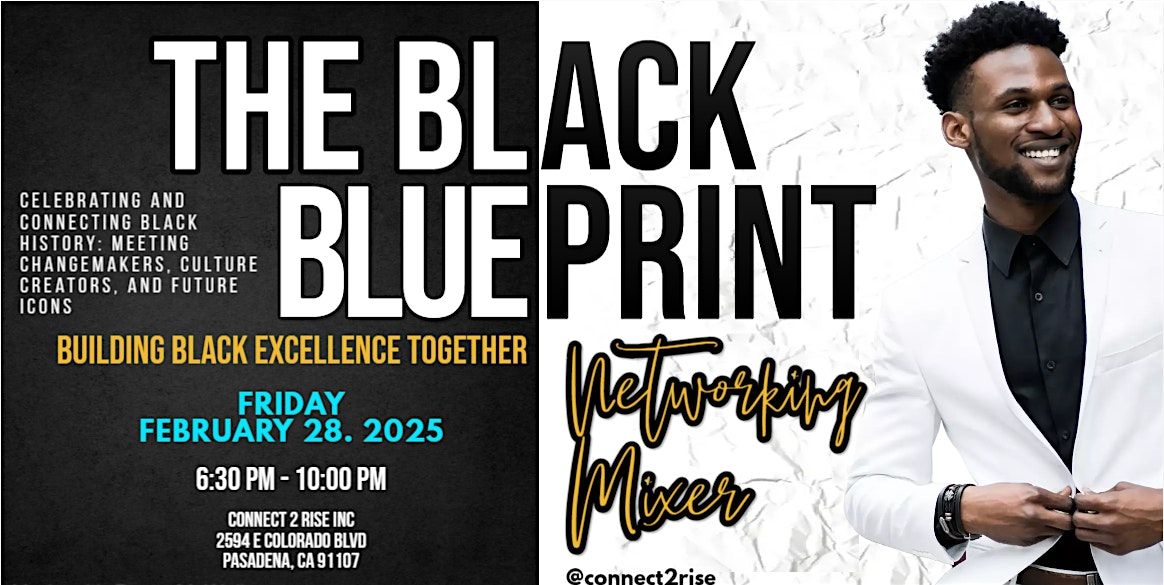 Celebrating Black Excellence Together: The Black Blueprint Network Mixer