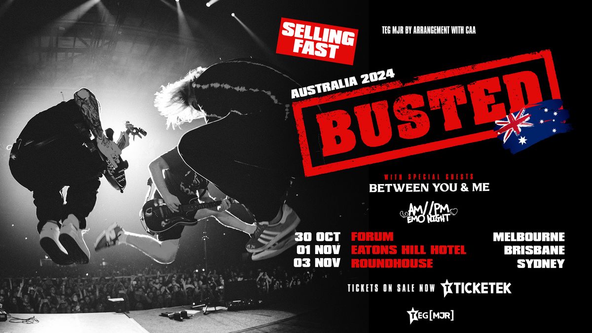 BUSTED \/\/ THE FORUM \/\/ MELBOURNE