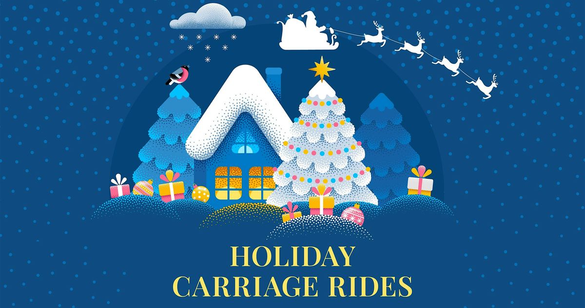 Holiday Horse & Carriage Rides at Loehmann's Plaza