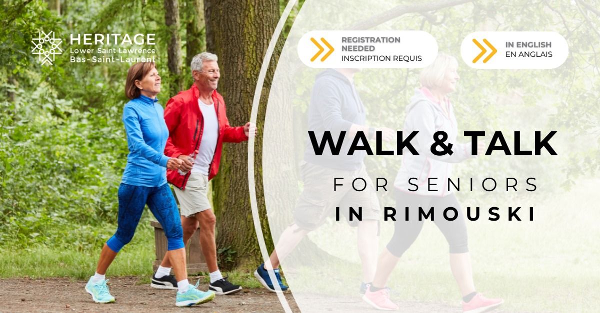 Walk & Talk for Seniors in Rimouski