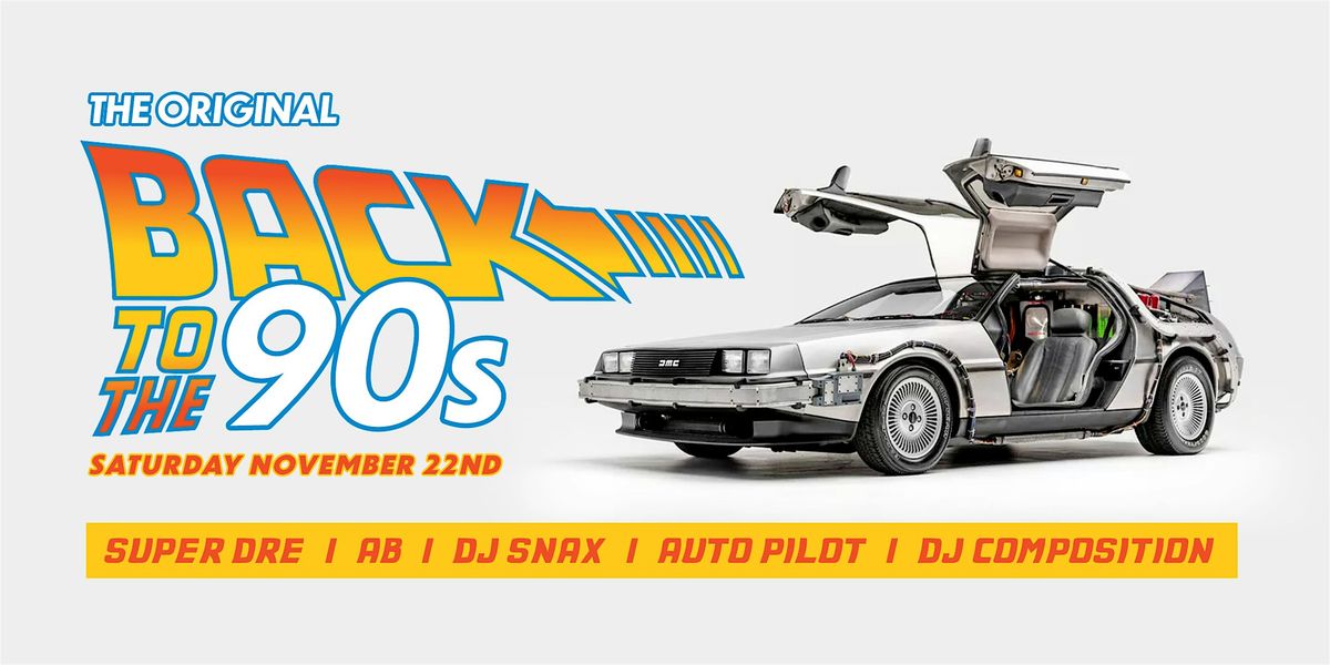 The Original Back To The 90's Dance Party 90's Vs Y2K