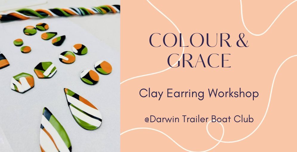 Classic Clay Earring Workshop @ The Darwin Trailer Boat Club