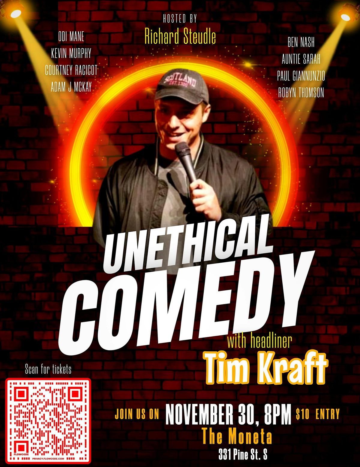 Unethical Comedy November 2024 Edition