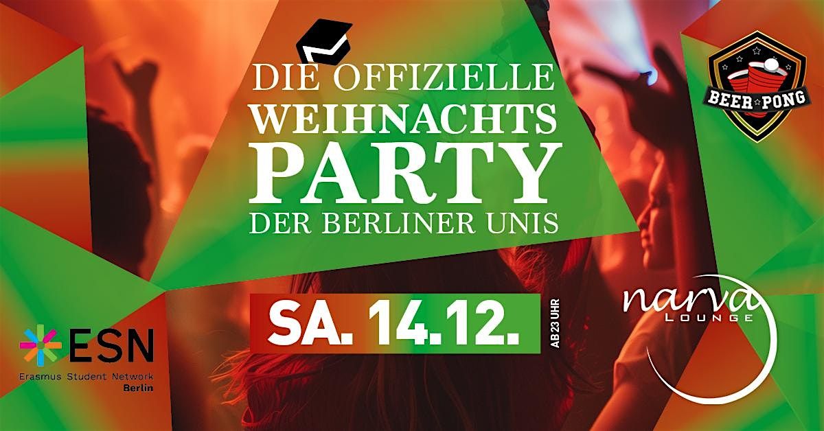 Die offizielle Weihnachtsparty der Berliner Unis