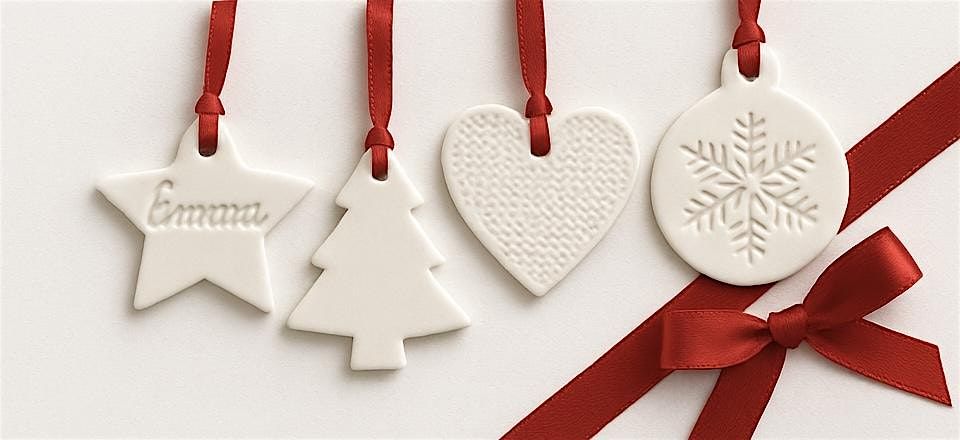 Make Your Own Pottery Porcelain  Christmas Gifts -  Pocklington Arts Centre