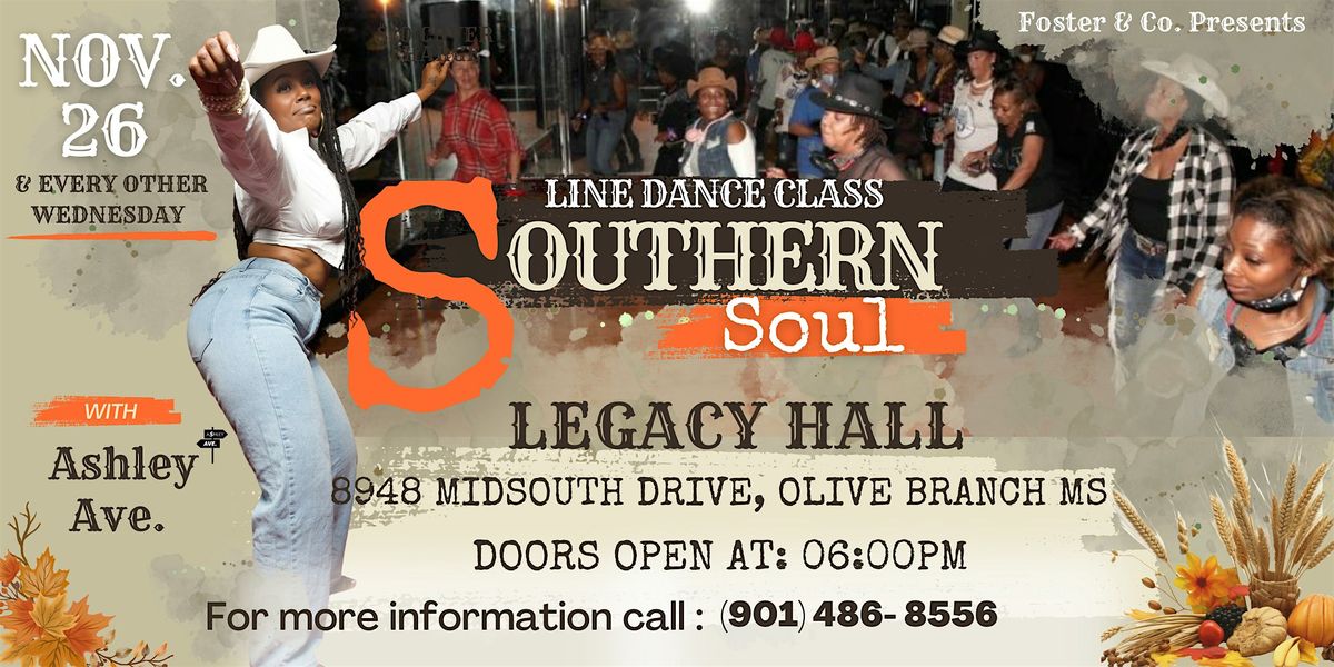 Southern Soul Line Dance Class