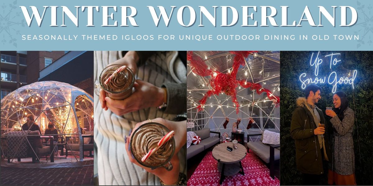 Winter Wonderland Igloos at King & Rye