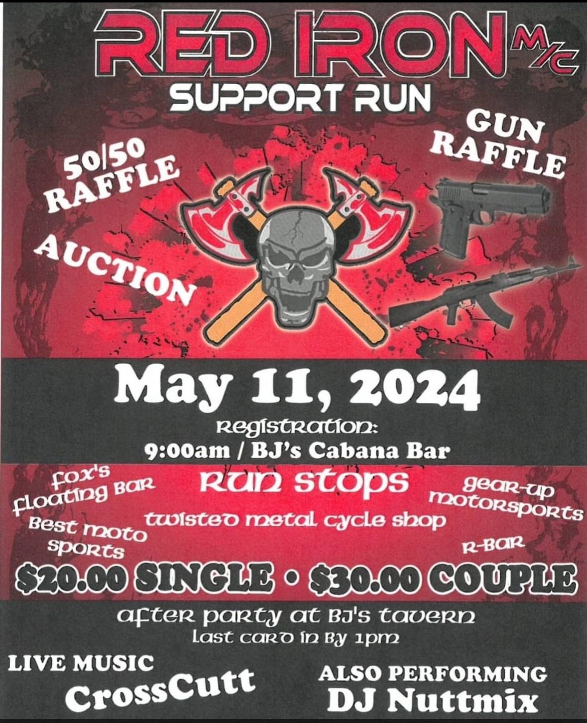 Red Iron Mohave County MC Support Run