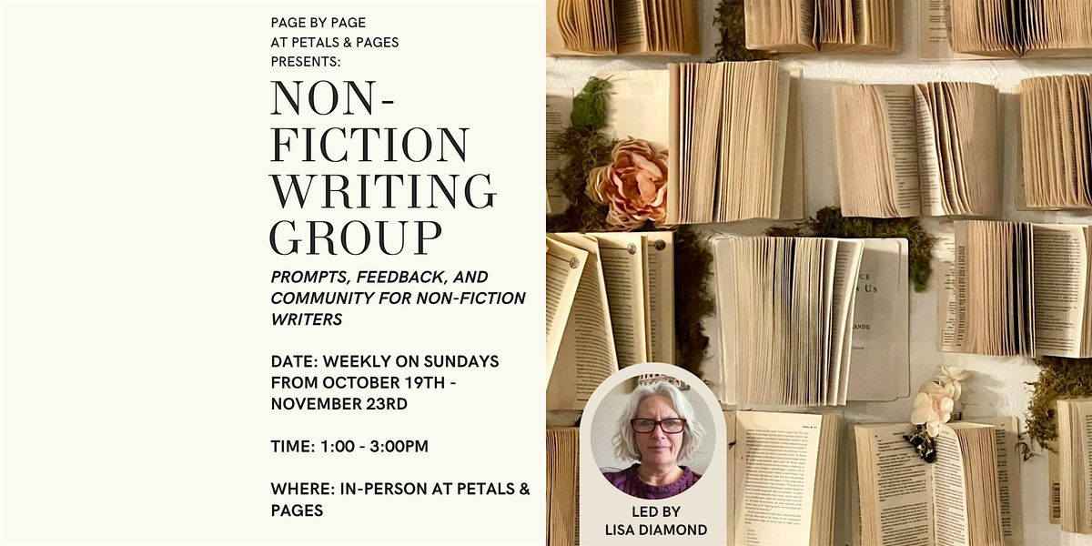 Non-Fiction Writing Group - Page by Page