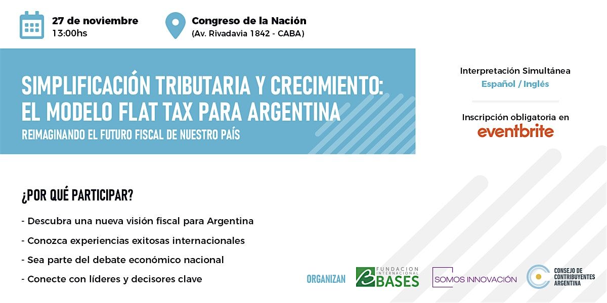 Simplificaci\u00f3n Tributaria y Crecimiento: El Modelo Flat Tax para Argentina