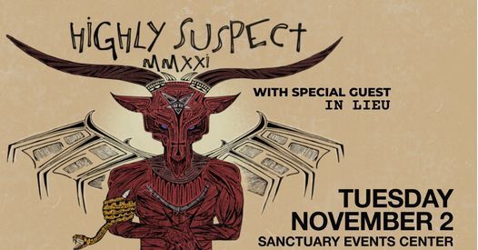 Highly Suspect - All Ages, with In Lieu | Fargo
