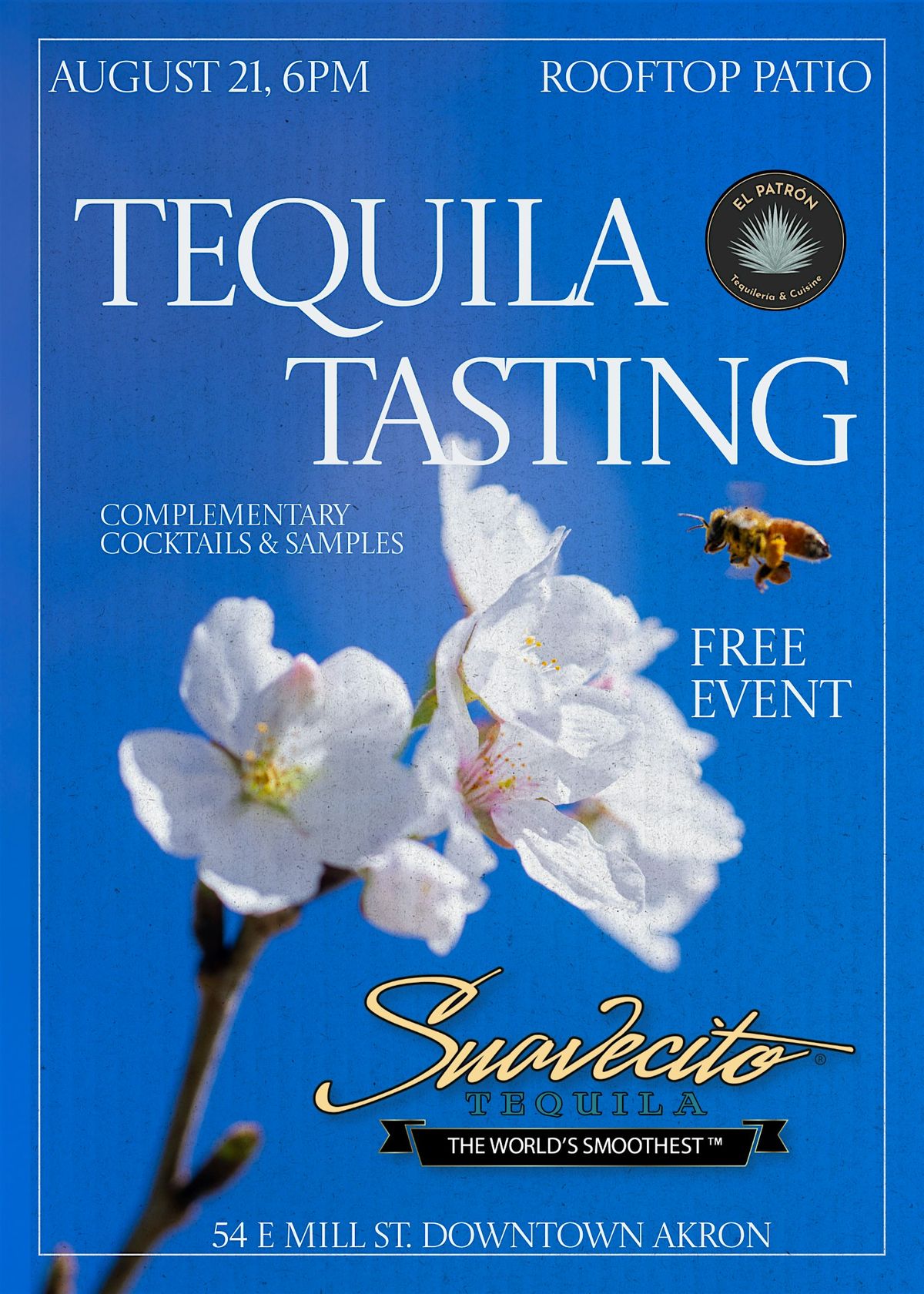 TEQUILA TASTING FREE EVENT