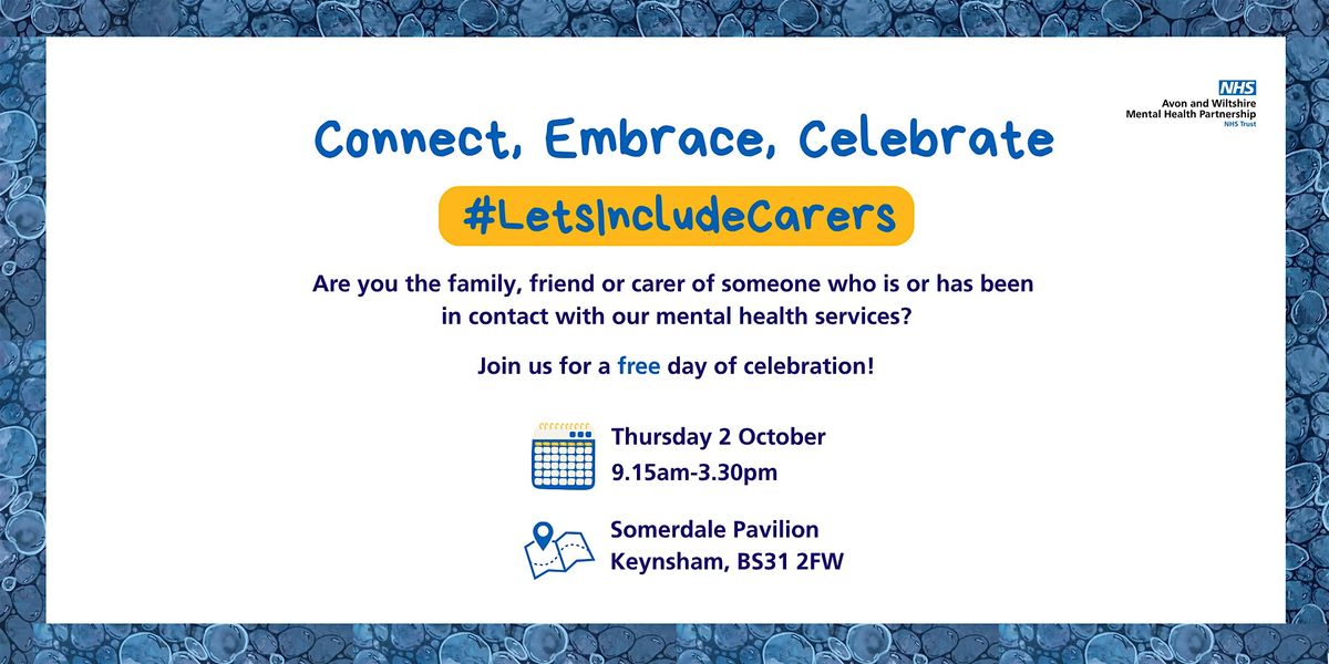 Avon & Wiltshire Mental Health Partnership (AWP) Carers Event