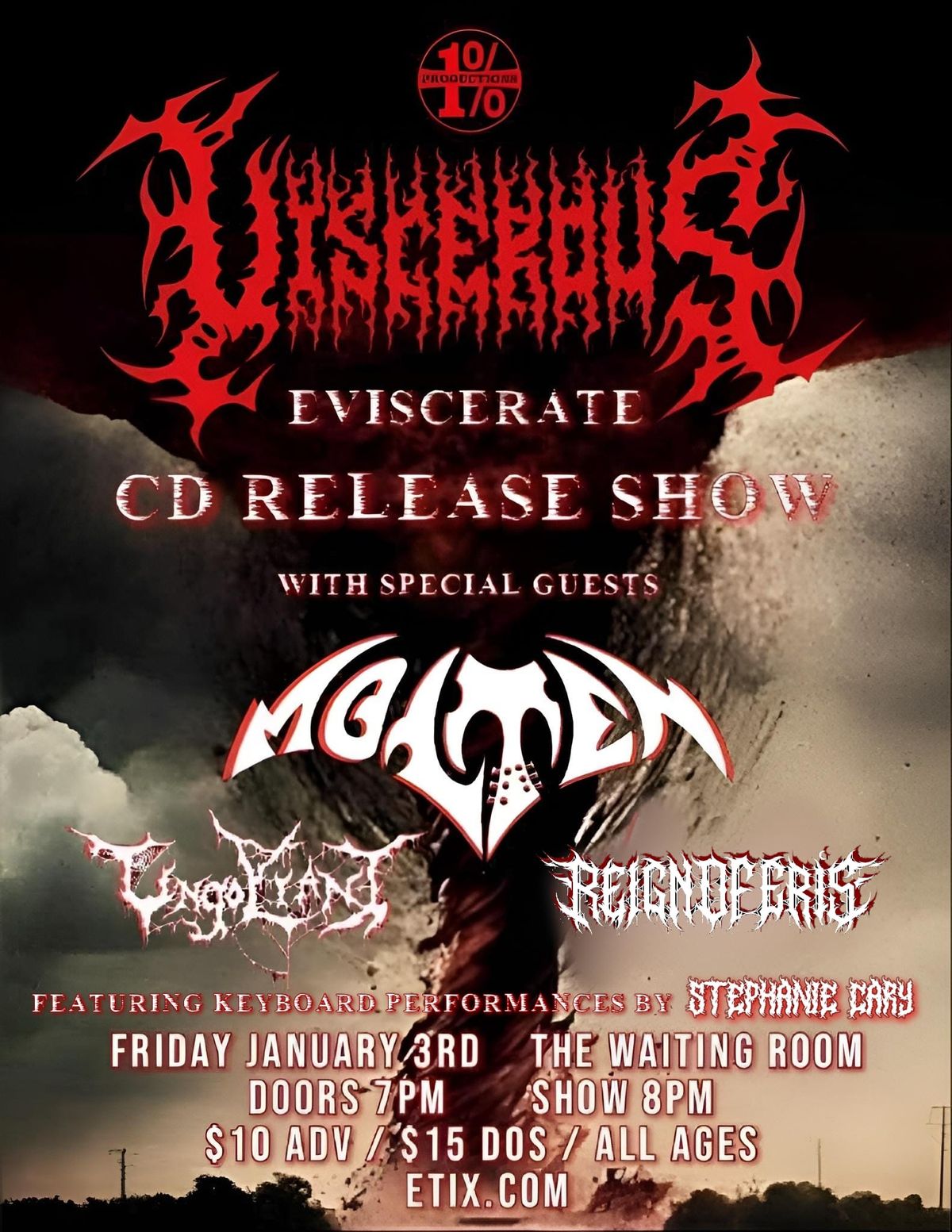 Viscerous: Eviscerate CD Release Show