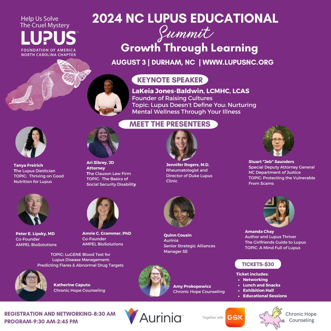 2024 NC Lupus Educational Summit