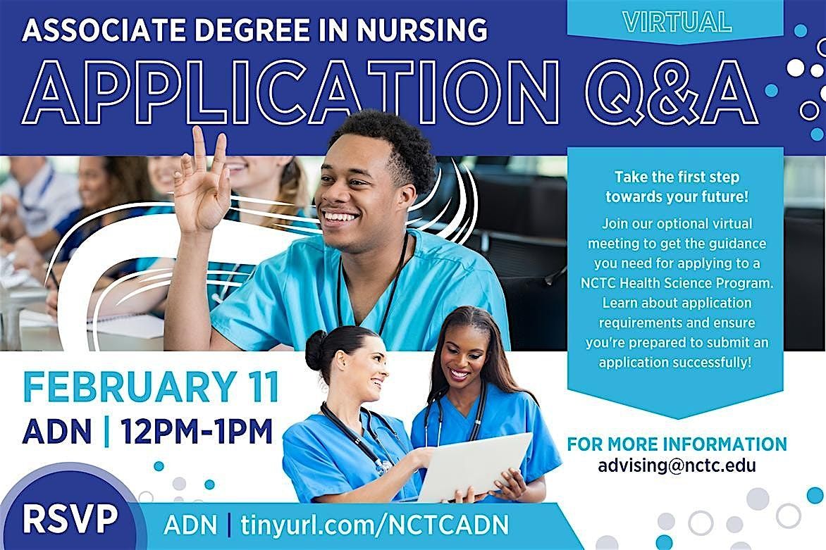 NCTC's Associate Degree in Nursing Application Q& A