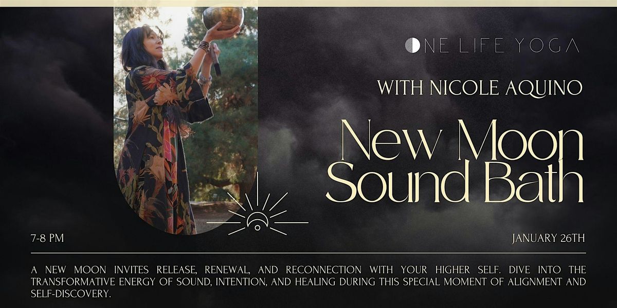 New Moon Sound Bath with Nicole Aquino