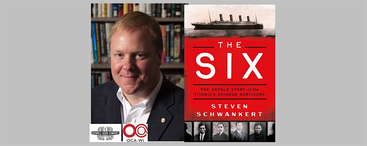 Steven Schwankert, author of THE SIX - an in-person Boswell event