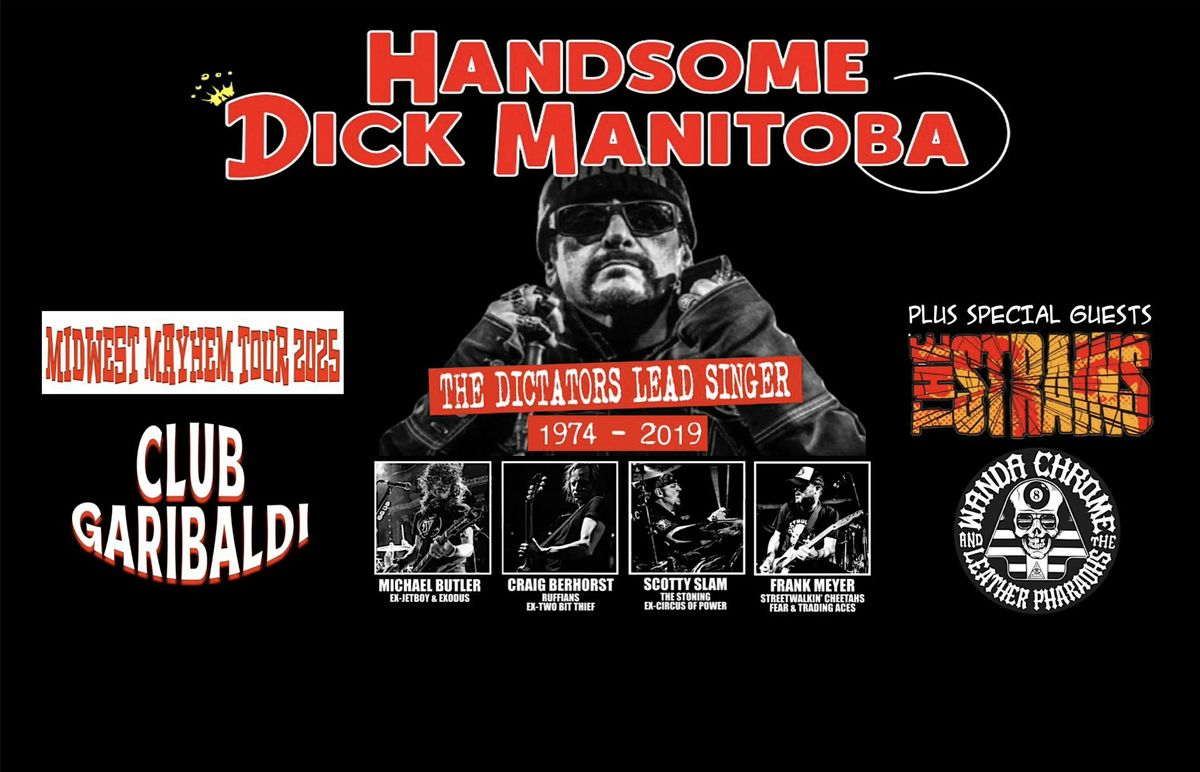 HANDSOME DICK MANITOBA (Lead Singer of The Dictators from 1974-2019)