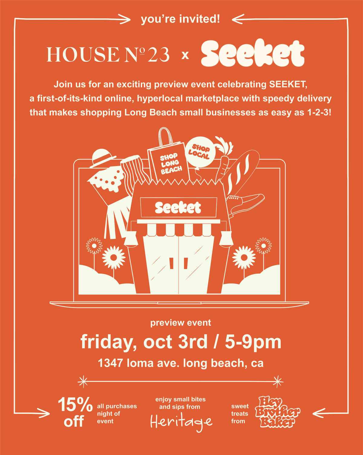 House No 23 x Seeket Preview Event