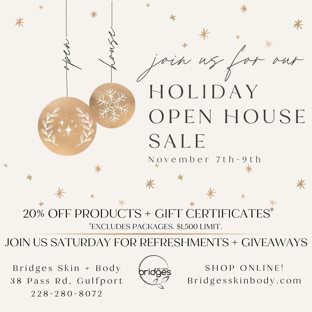 Holiday Open House Sale