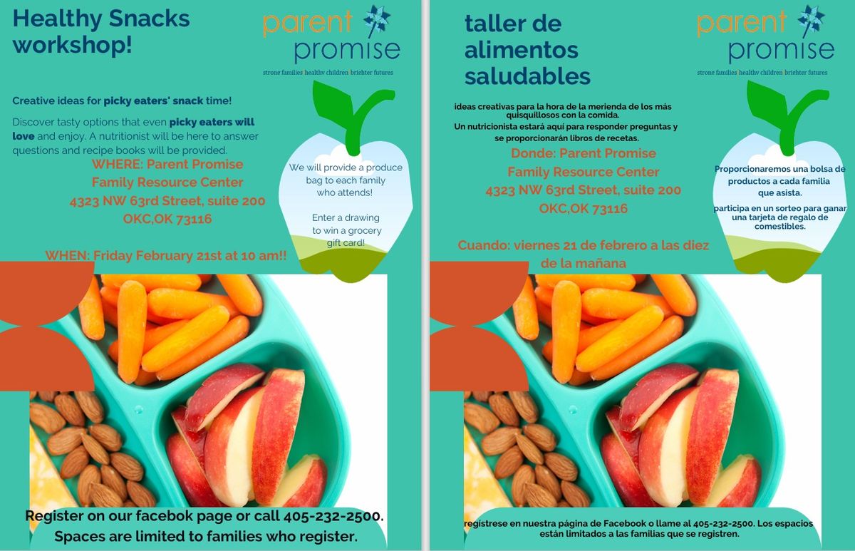 Healthy Snacks Workshop