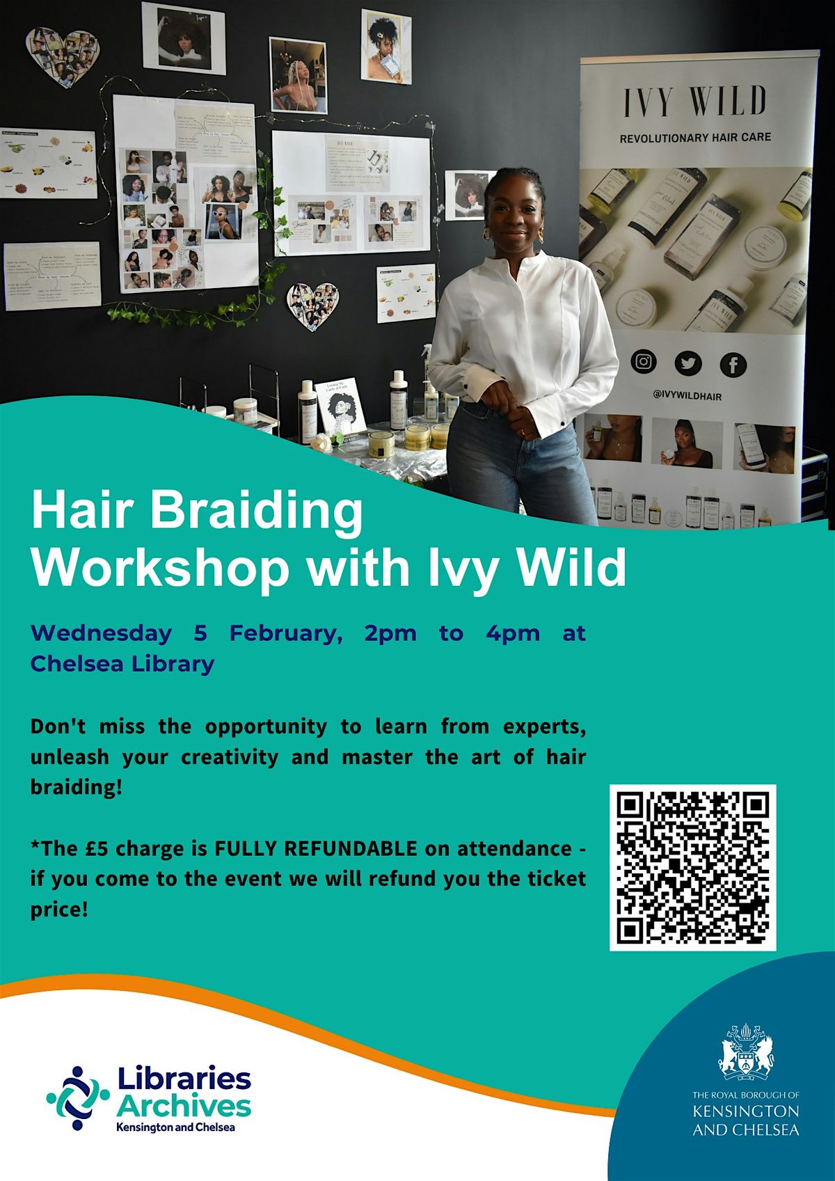 Hair Braiding Workshop with Ivy Wild (BHM 365)