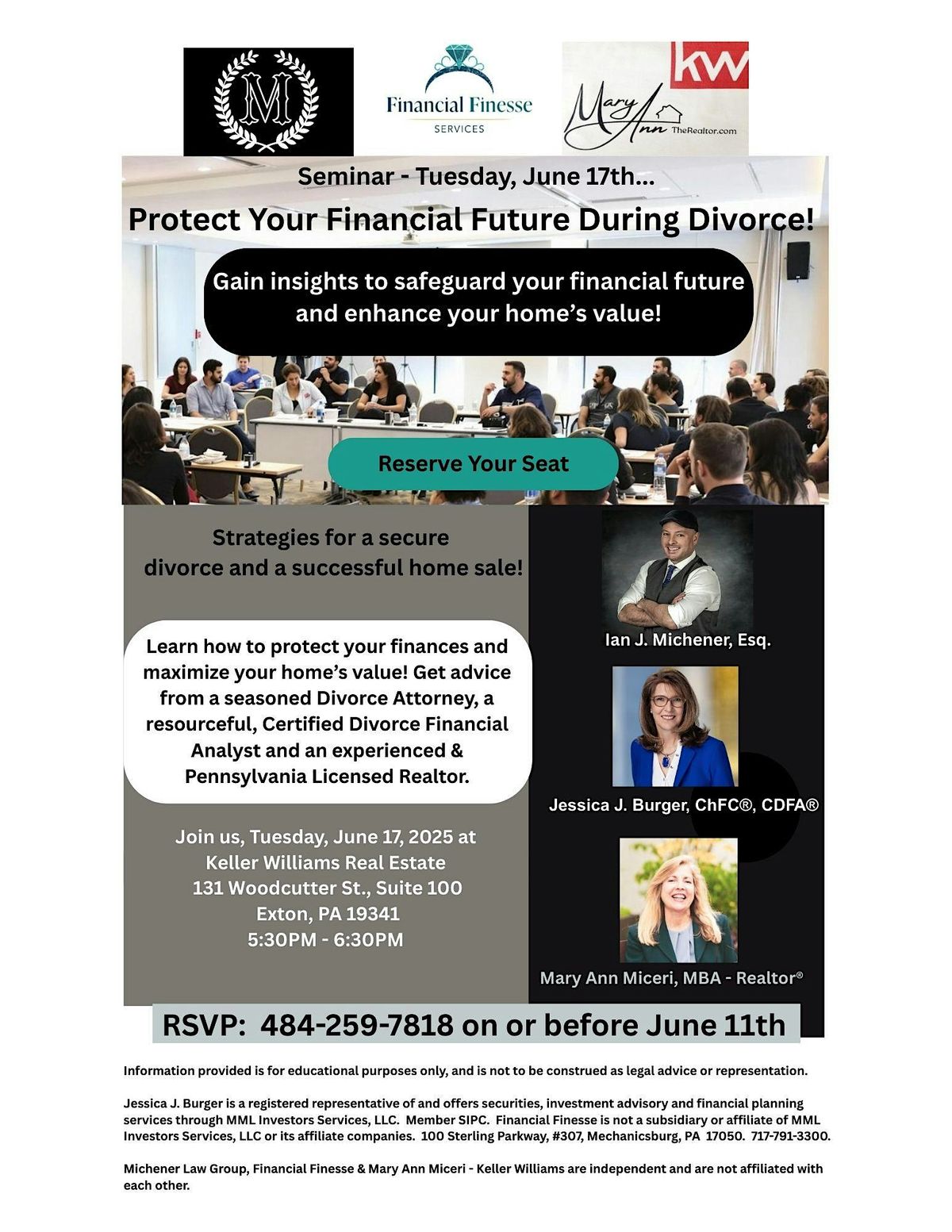 Protect Your Financial Future During Divorce!