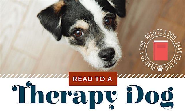 Read to Tiny, the Therapy Dog in May!