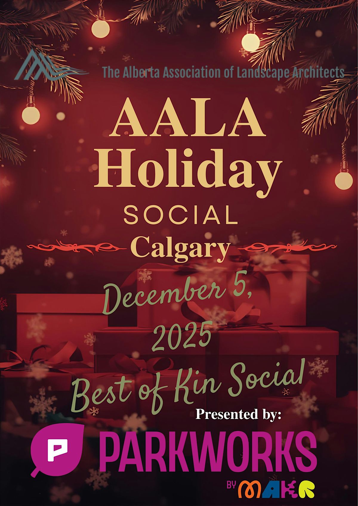 AALA Holiday Social 2025 (Calgary) - Presented by Parkworks