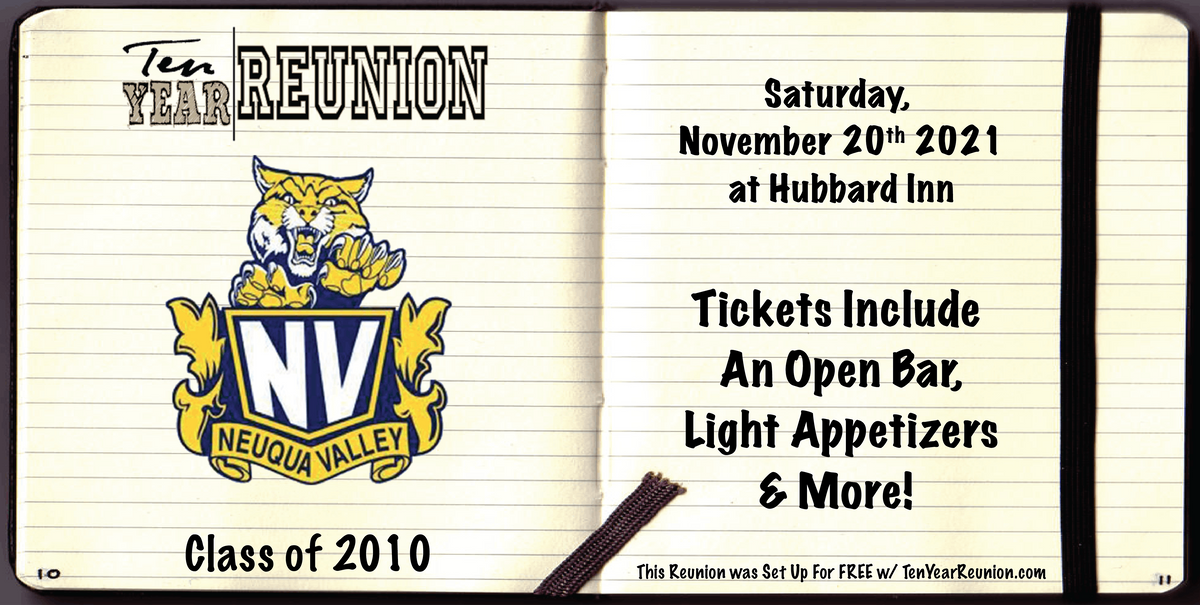 CANCELLED - Neuqua Valley Class of 2010: Eleven Year Reunion!