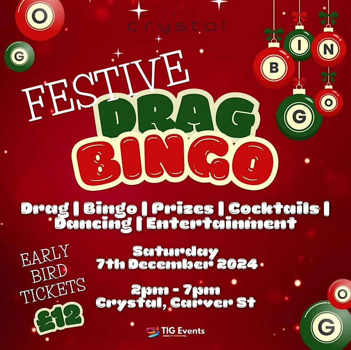 Christmas Drag Bingo @ Crystal Sheffield