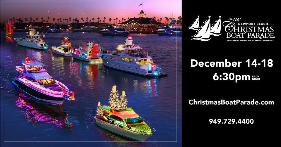Newport Beach Christmas Boat Parade 2022, Newport Beach, California, 14
