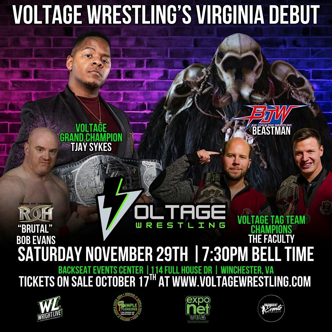 Voltage Wrestling's Virginia Debut!