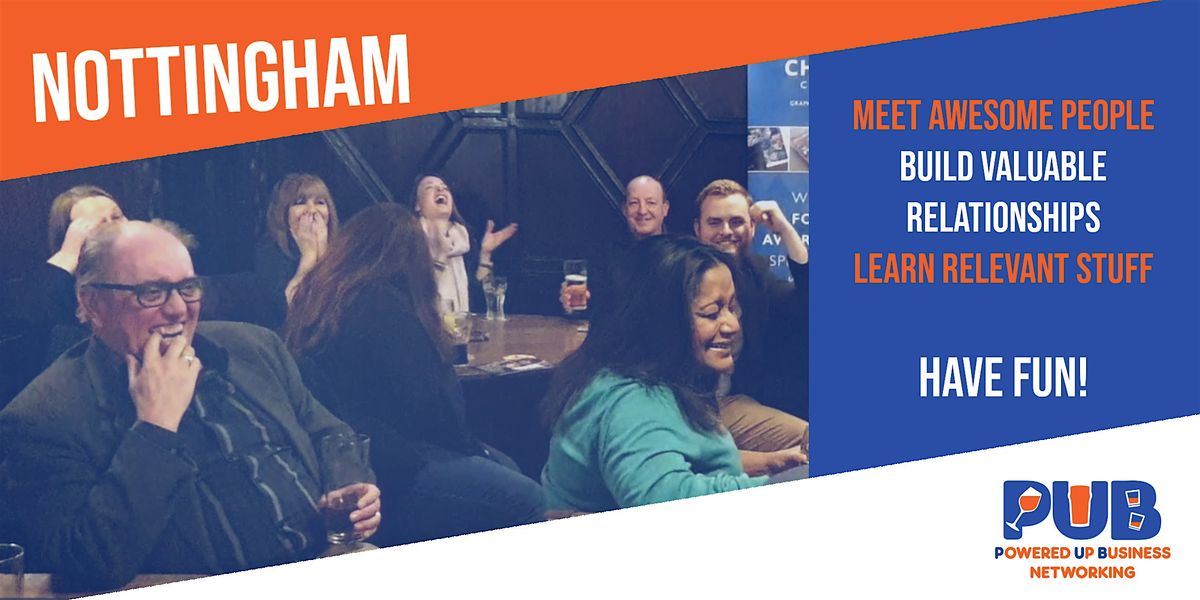 Nottingham - Powered Up Business Networking - October 2025