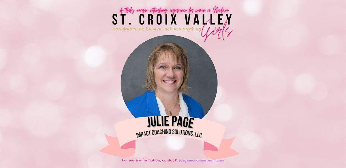 St. Croix Valley Girls Meeting | May 1st