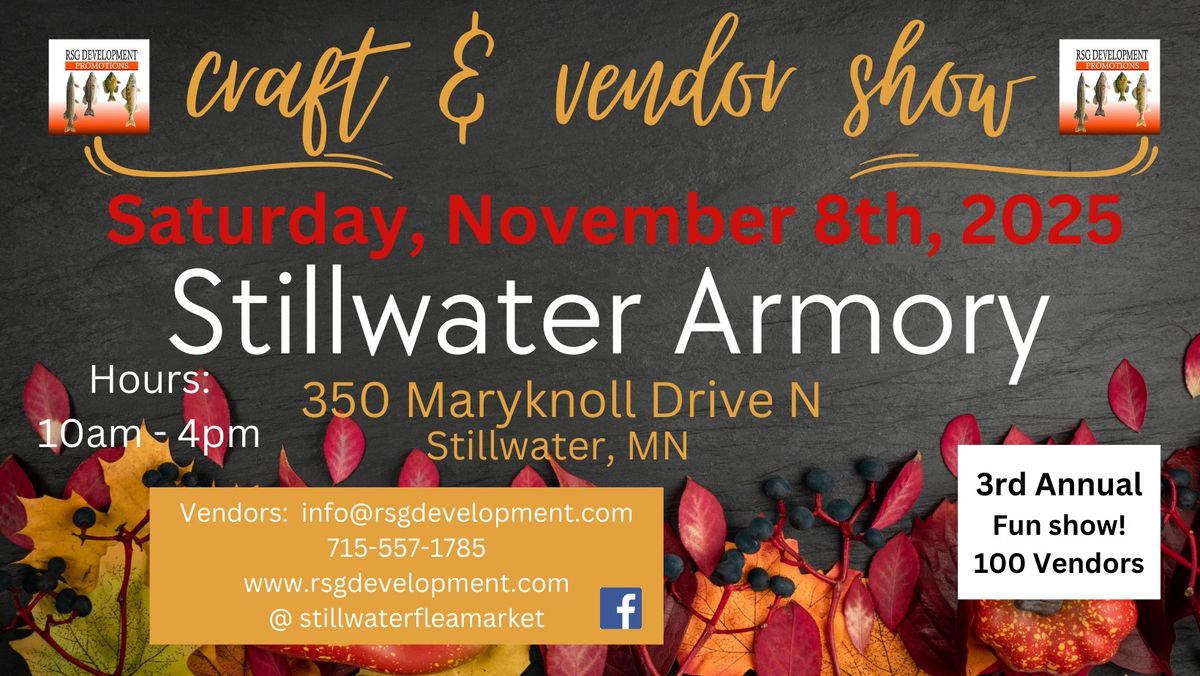 Stillwater Fall Craft & Vendor Show