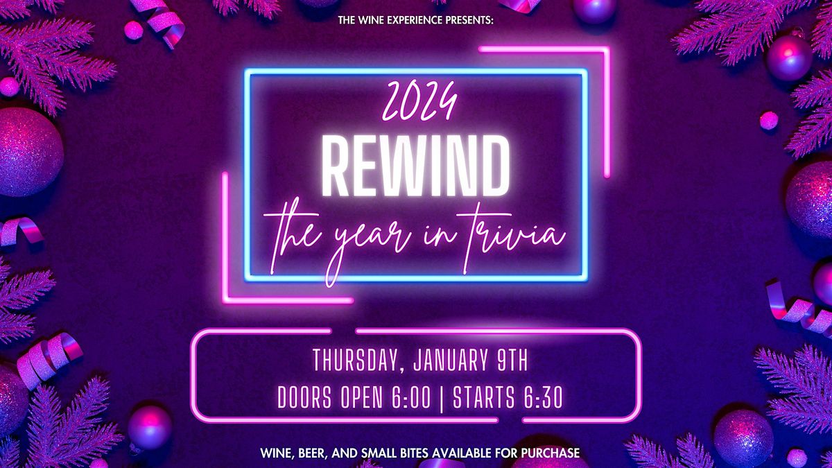 2024 Rewind the Year in Trivia