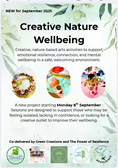 Creative Nature Wellbeing Craft Workshop