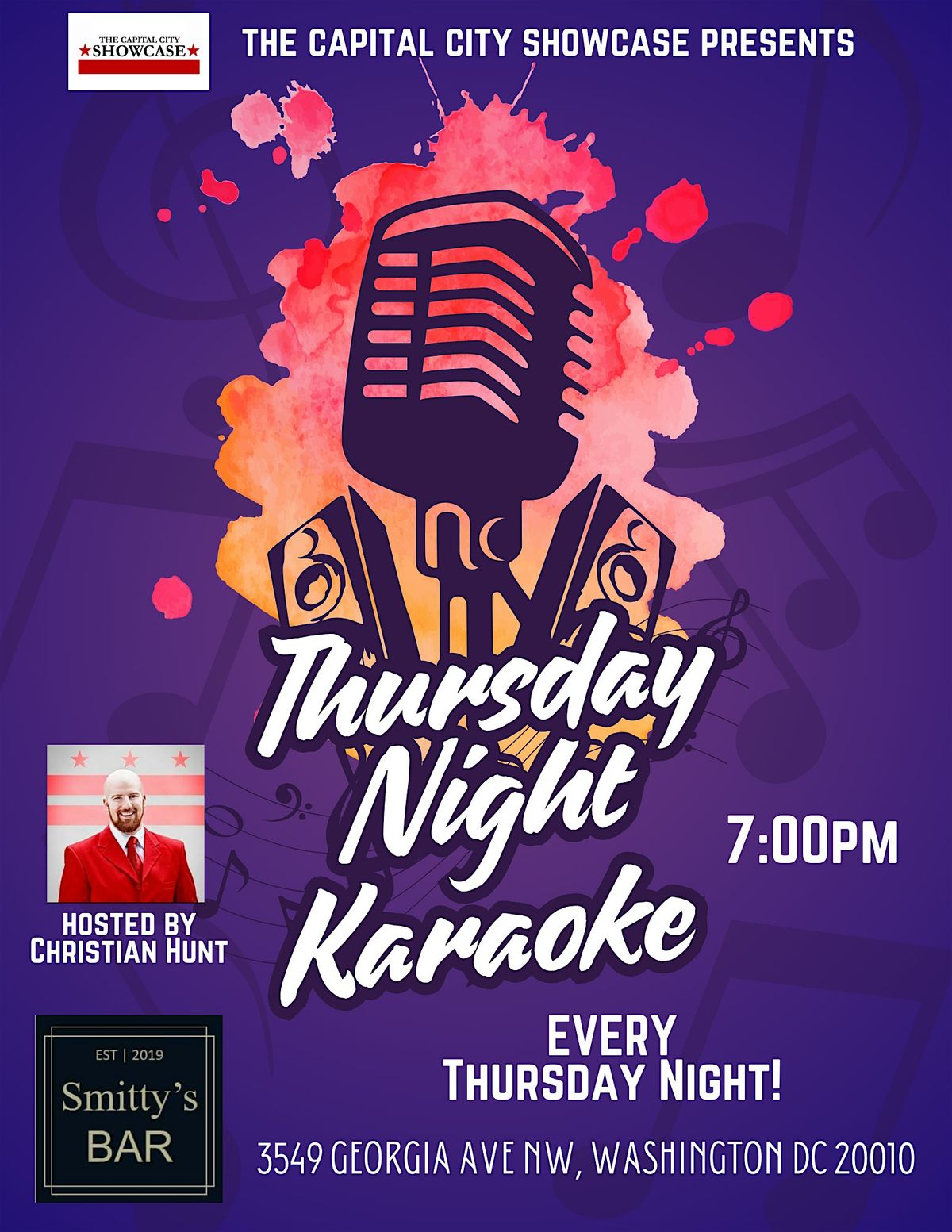 Thursday Night Karaoke at Smitty's Bar DC