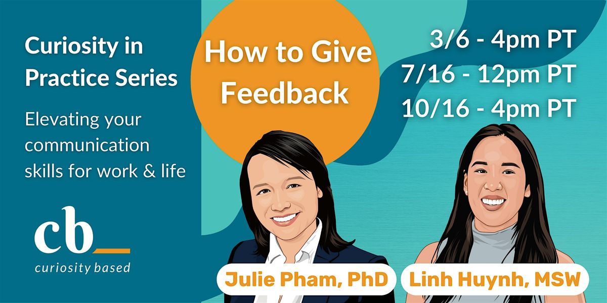 How to Give Feedback